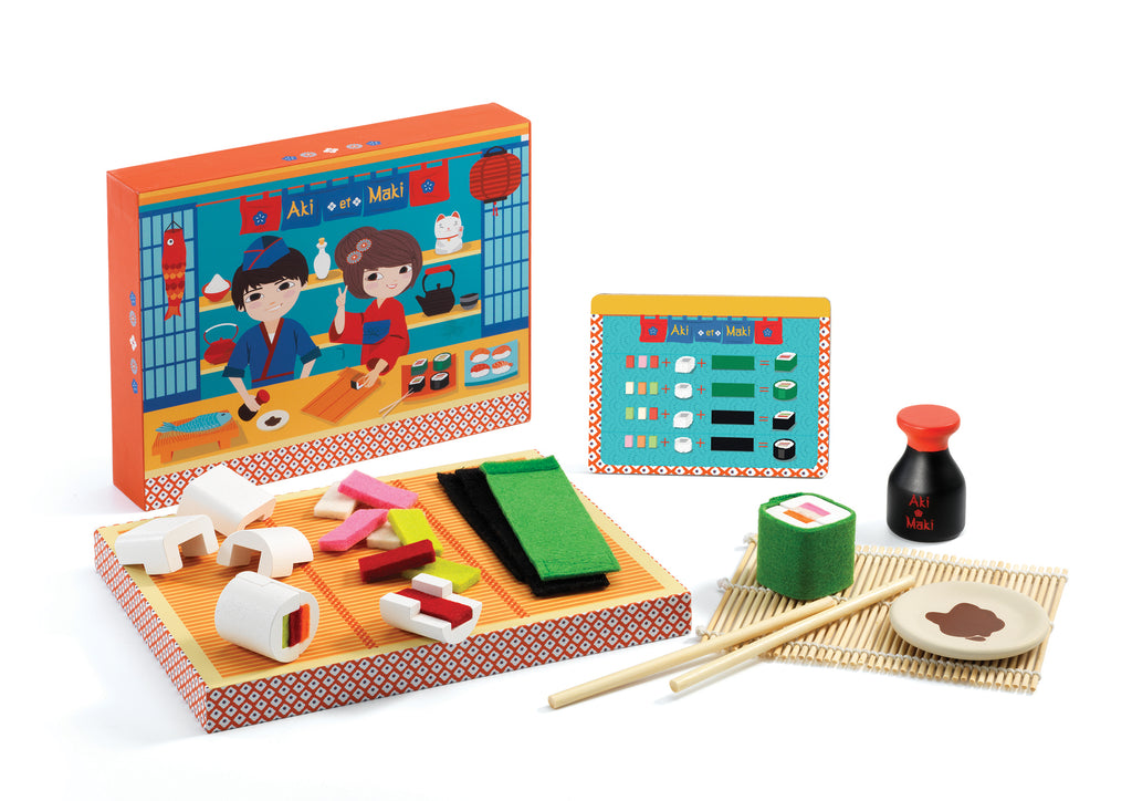 Djeco Role Play Aki & Maki Sushi Box