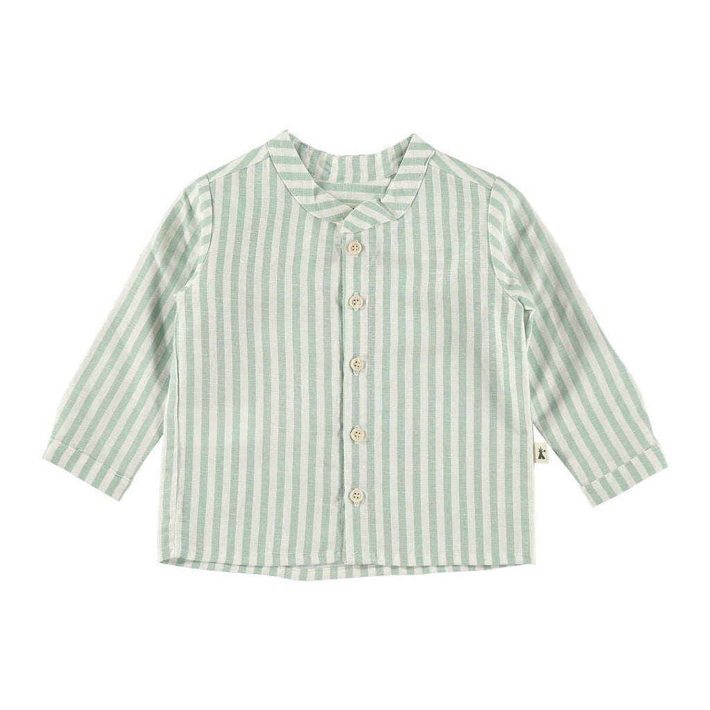 PI Mint Stripe Shirt