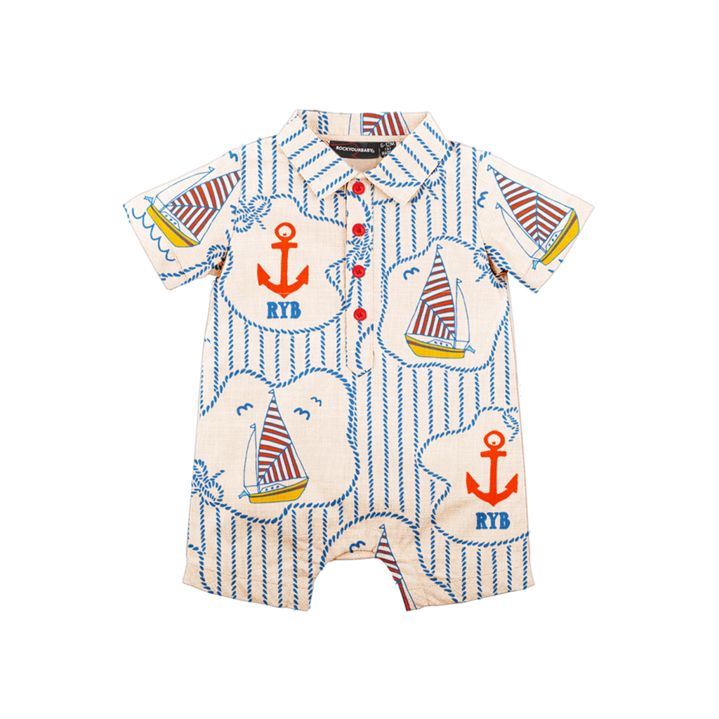 RYB Yachting Shirt Romper
