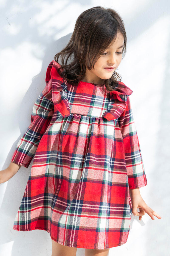 PI Plaid Dress