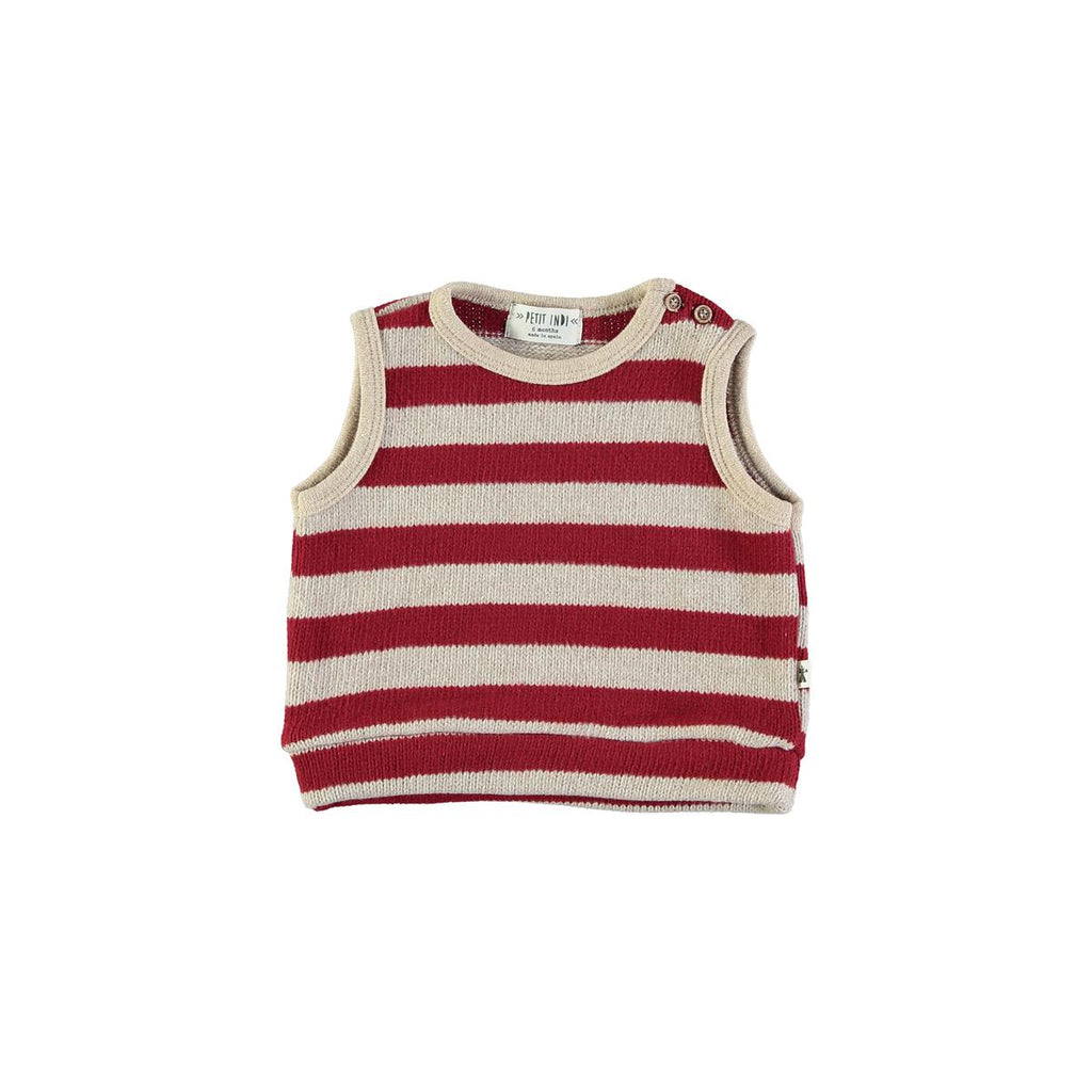 PI Stripe Sweater Vest