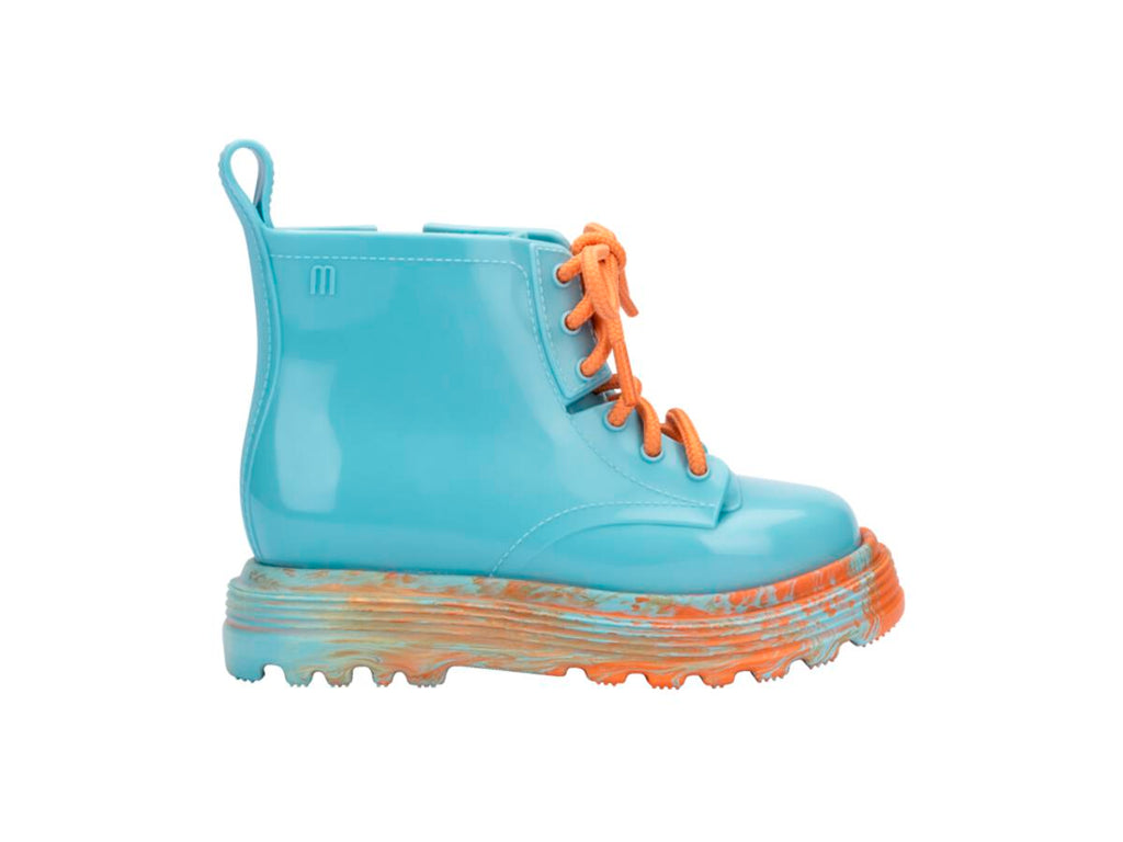 MM Coturno Boot - Blue/Orange