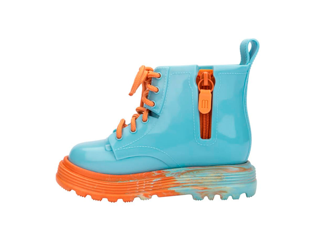 MM Coturno Boot - Blue/Orange