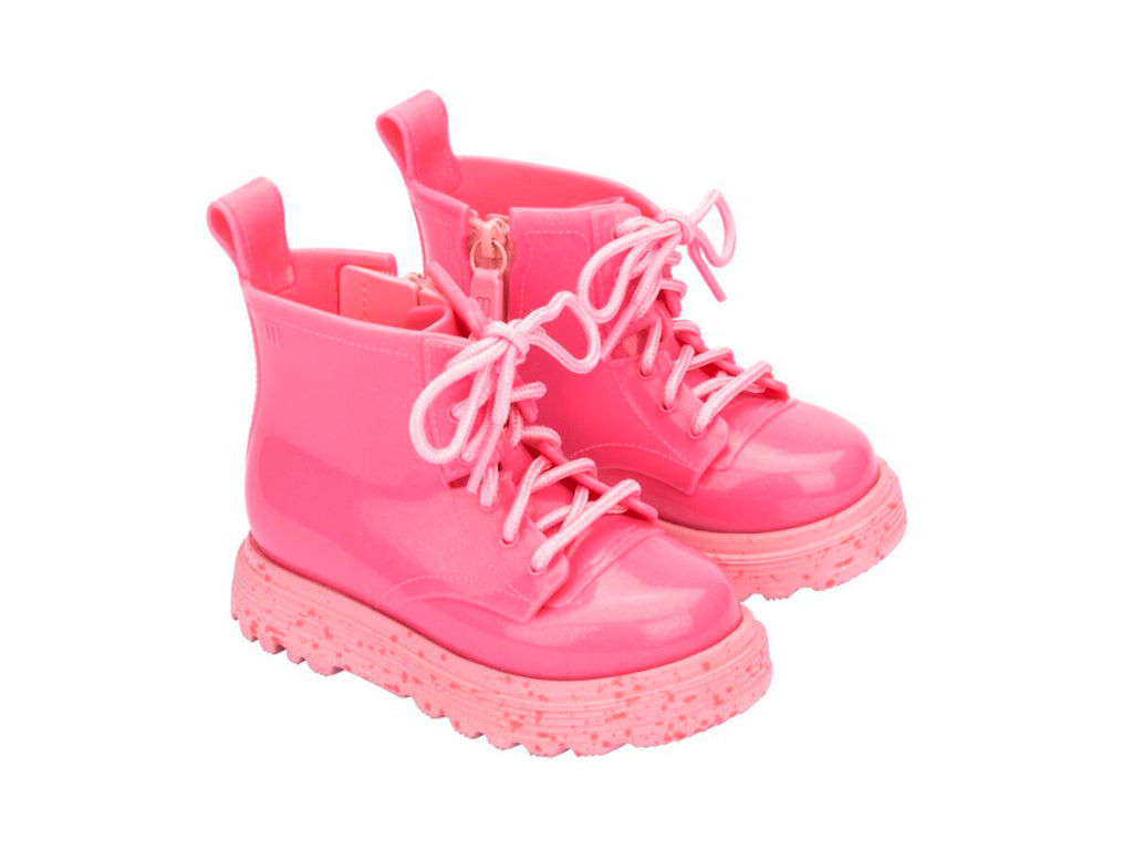 MM Coturno Boot - Glitter Pink