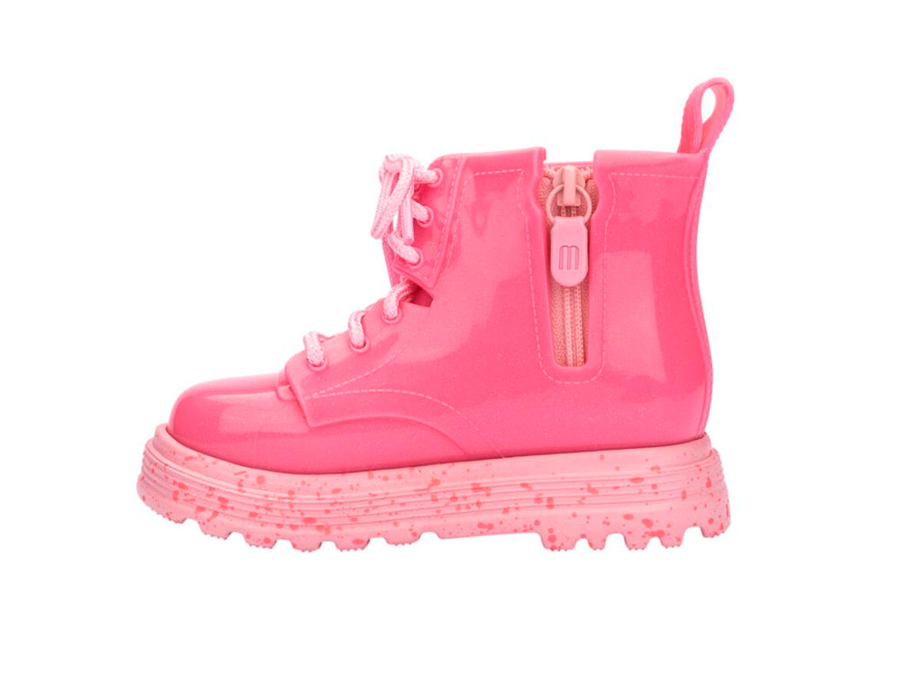 MM Coturno Boot - Glitter Pink