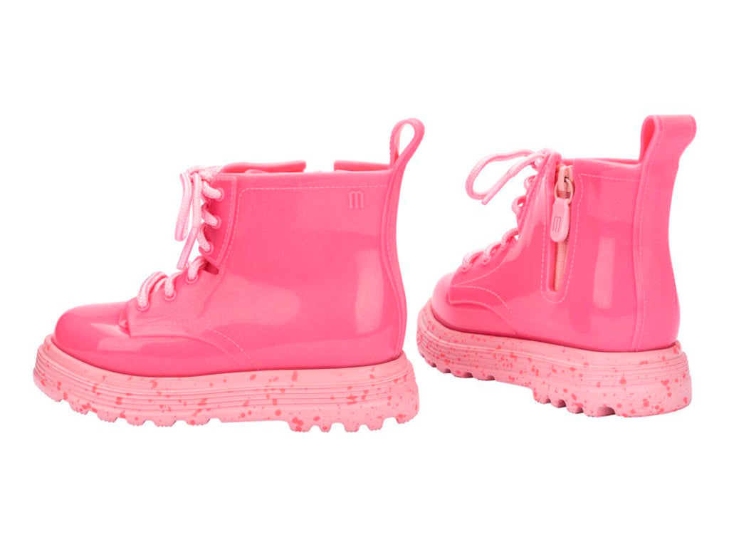 MM Coturno Boot - Glitter Pink