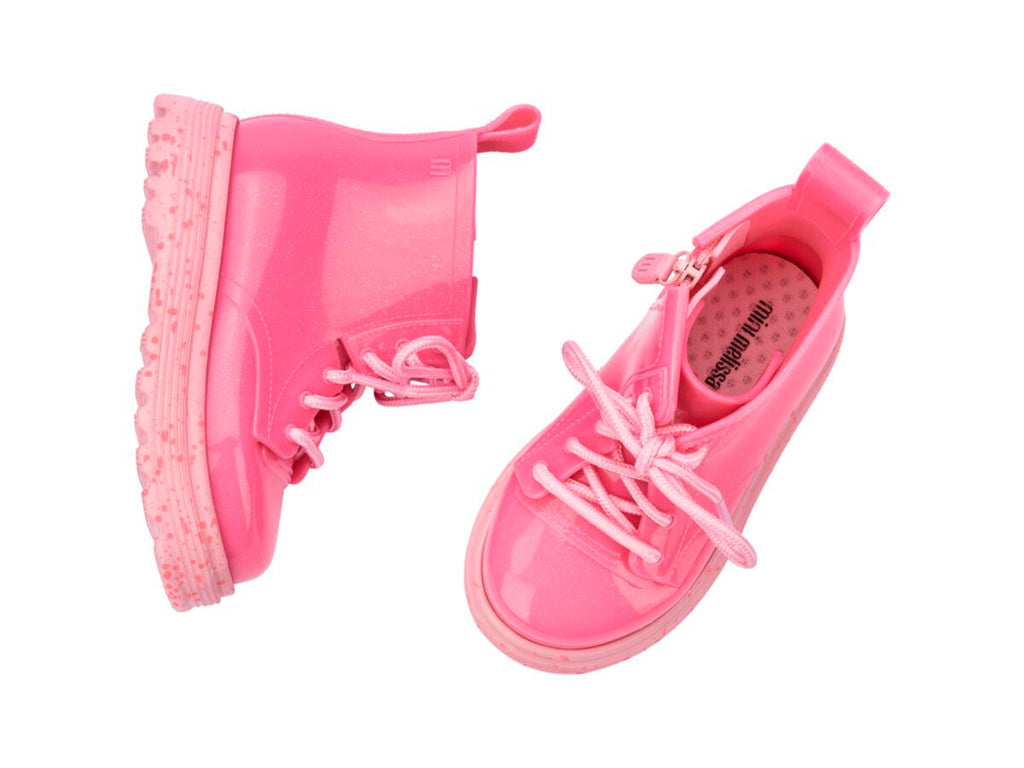 MM Coturno Boot - Glitter Pink