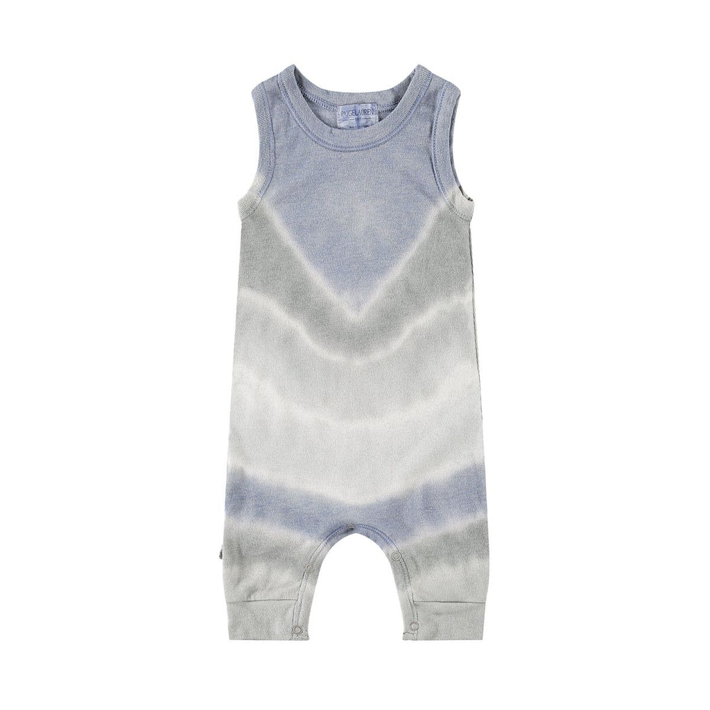 PL Eco-Rib Tie Dye Tank Romper