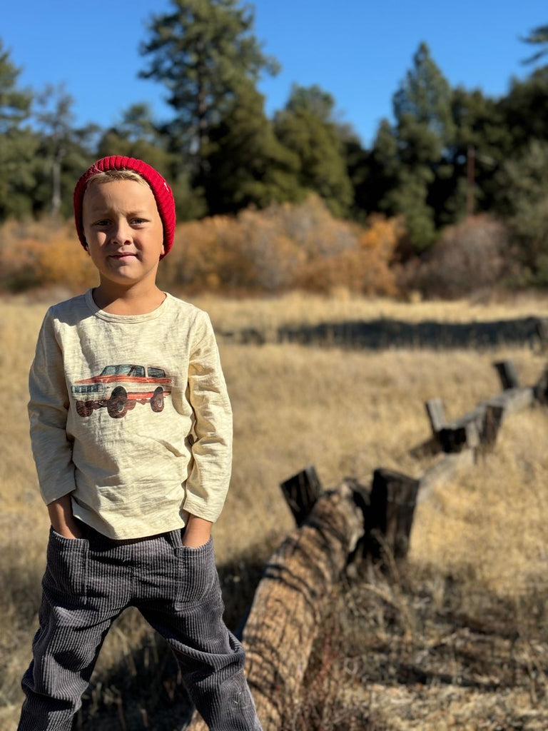 Cherokee Raglan Printed Tee