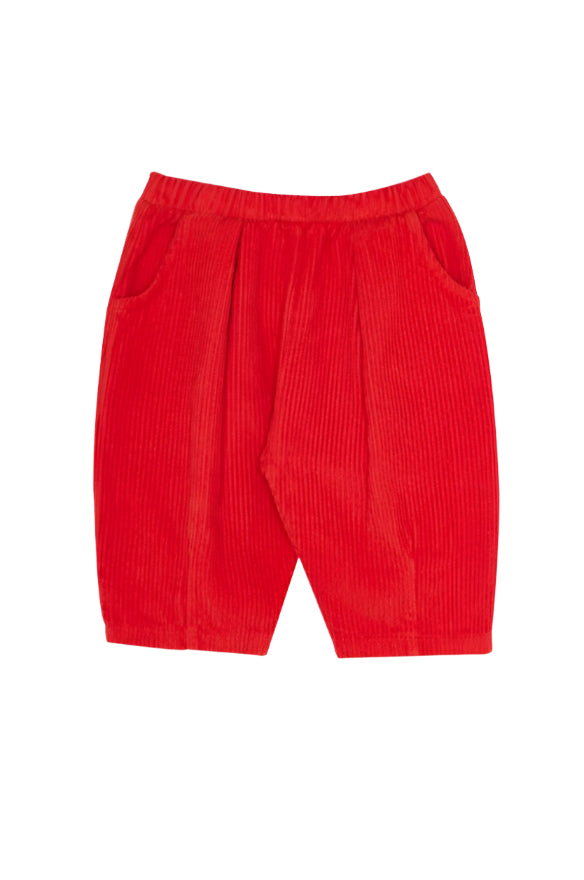 Red Corduroy Baby Trousers