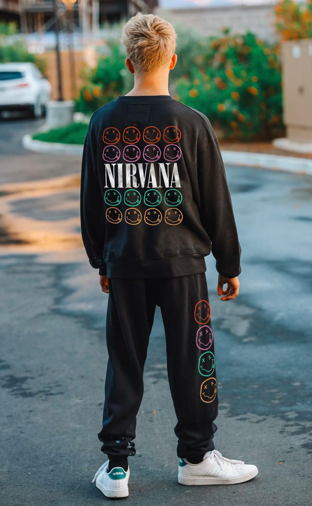 Nirvana Smiley Crewneck