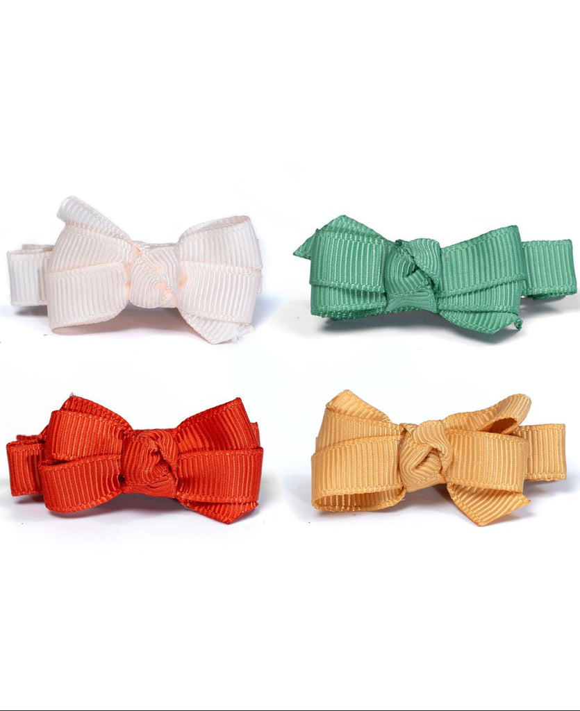 Baby Bow Clips - Fall Colors