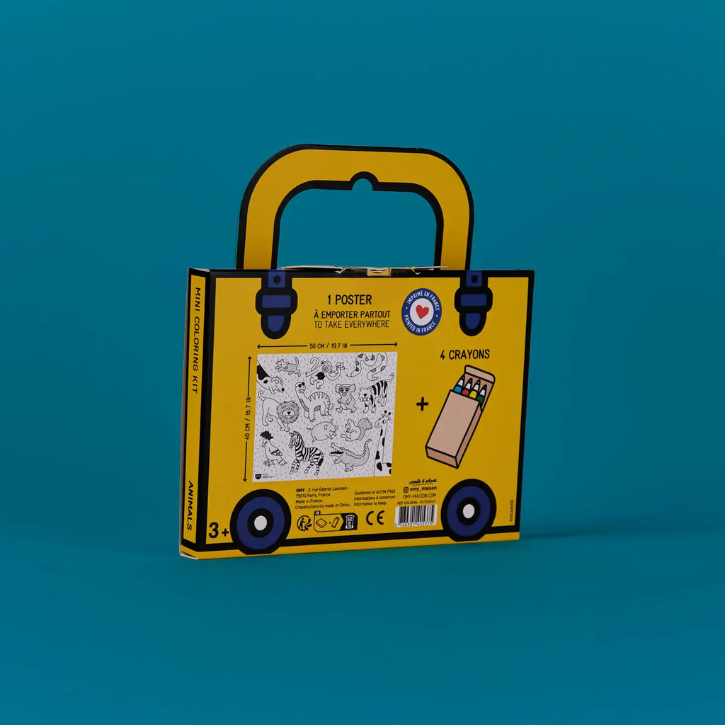 Mini Coloring Kit - Animals