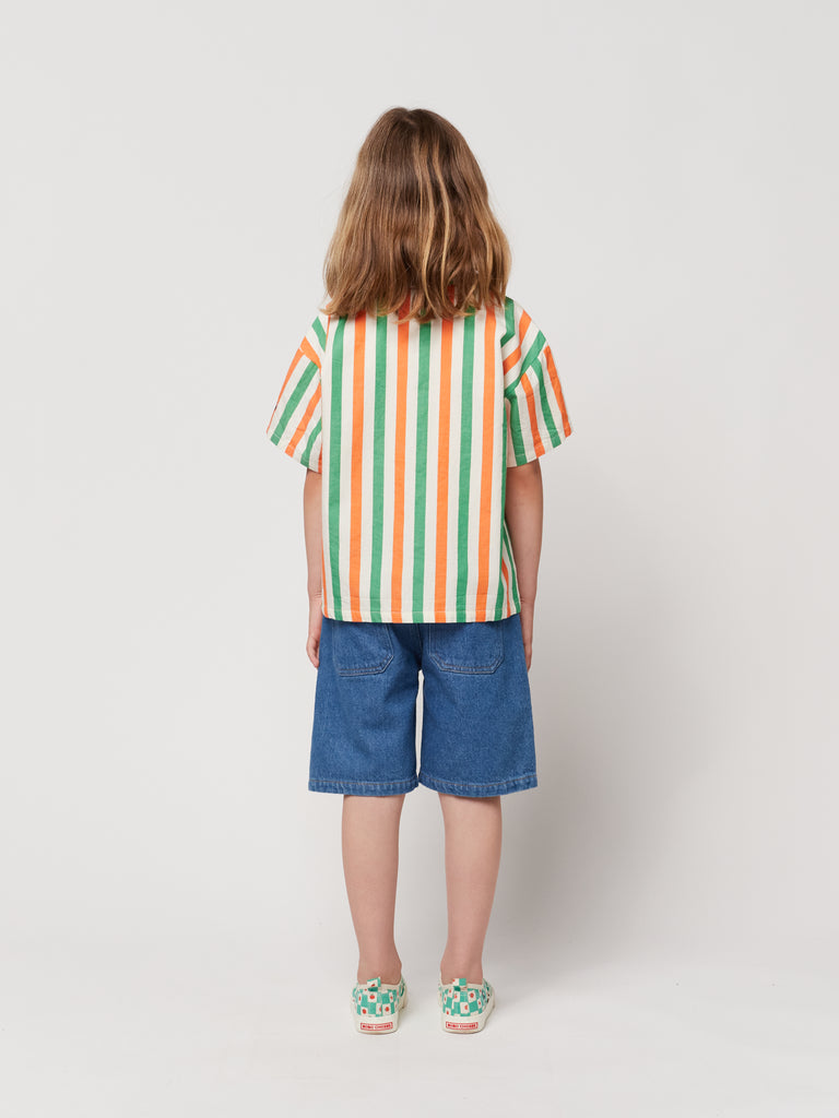 BC Vertical Stripes Woven Top