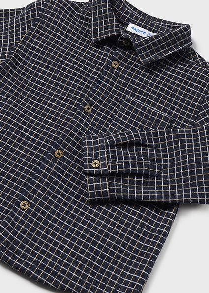 Mayoral Baby Plaid Overshirt