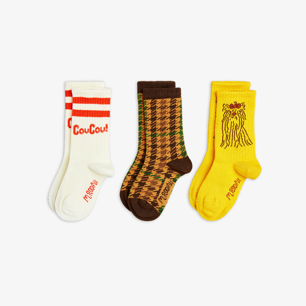 MR CouCou 3pk Socks