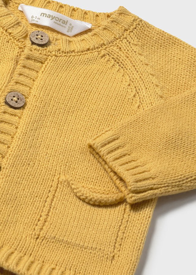 Baby 3pc Overall Knit Set