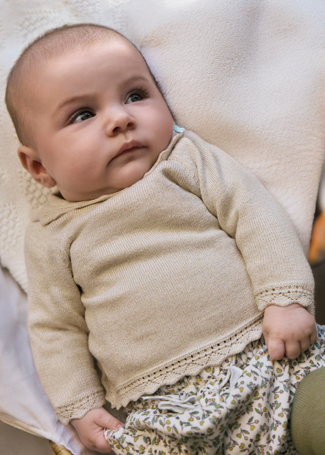 Baby 3pc Sweater w/Bloomer Set