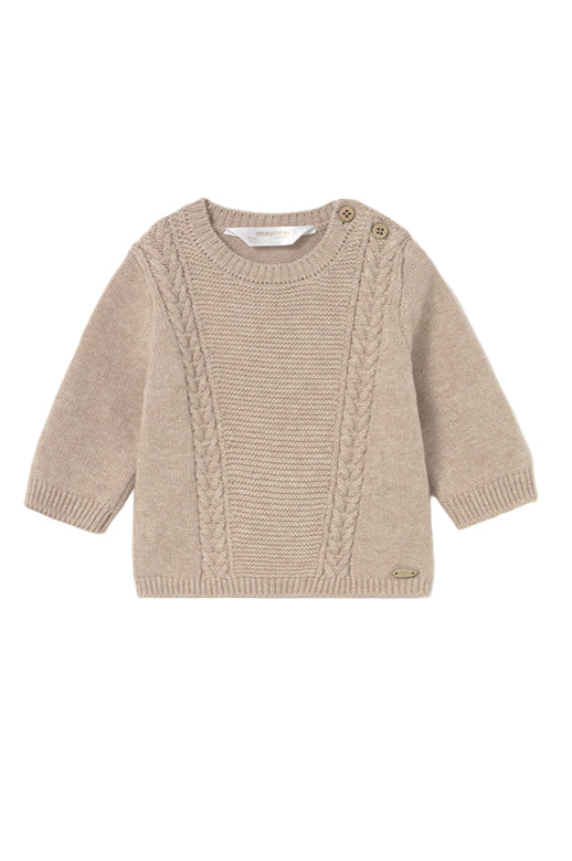 Baby Knit Braided Sweater