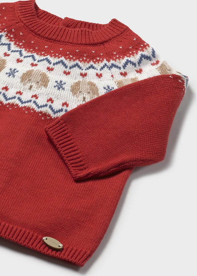 Baby Knit Dog Sweater