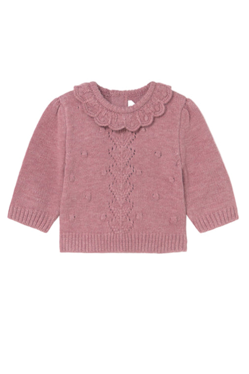 Baby Scallop Collar Sweater