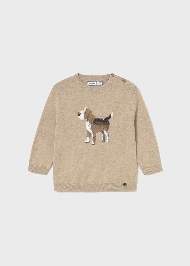 Baby Knit Dog Jumper