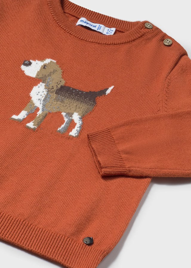 Baby Knit Dog Jumper