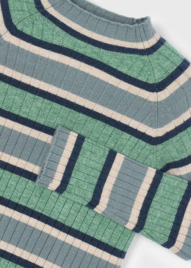 Mock Neck Knit Sweater