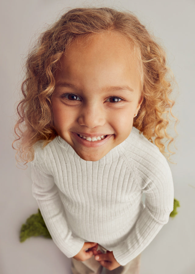 Mock Neck Knit Sweater