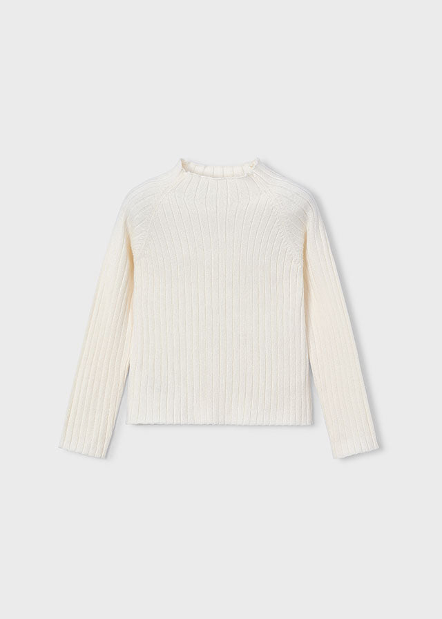 Mock Neck Knit Sweater