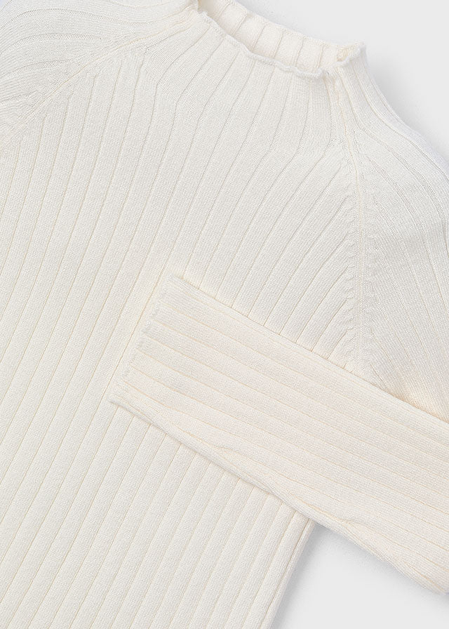 Mock Neck Knit Sweater