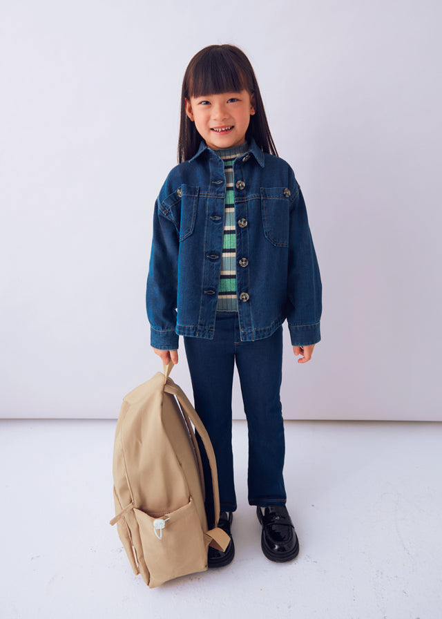 Flowy Denim Overshirt