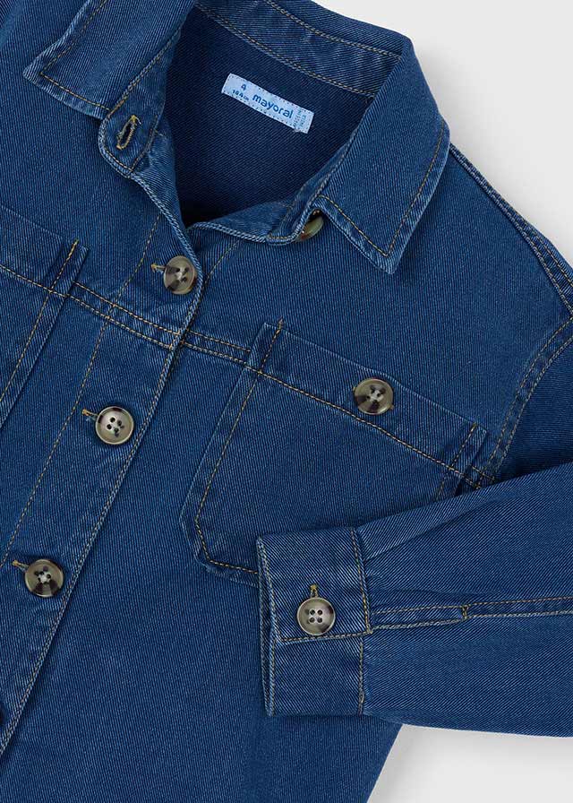 Flowy Denim Overshirt