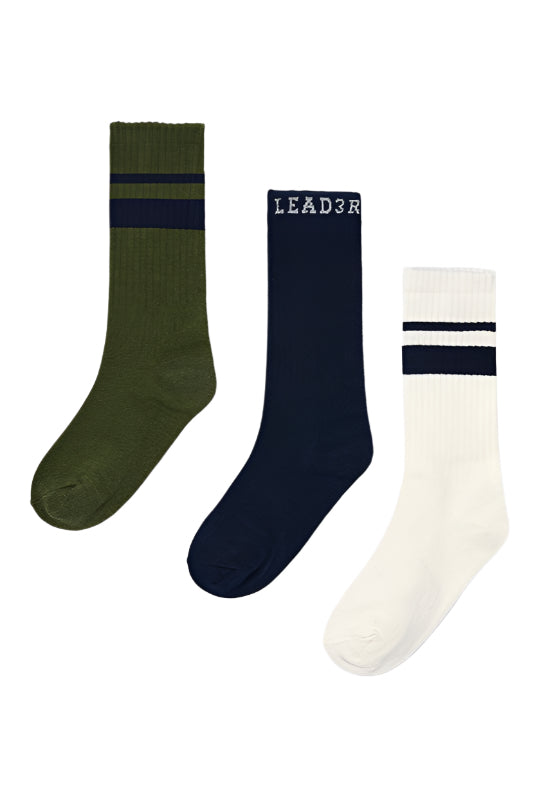 3pk Retro Socks