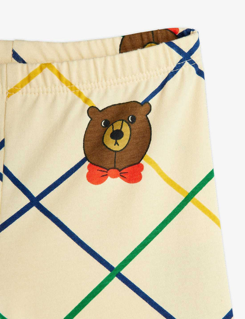 Bear Check AOP Flared Trousers