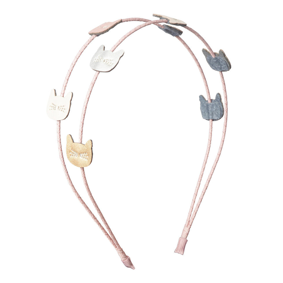 M & L Cute Cat Double Headband