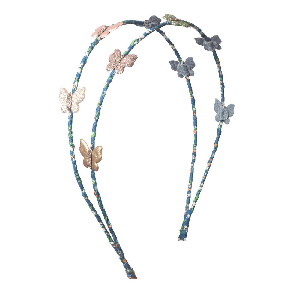 M & L Butterfly Double Headband