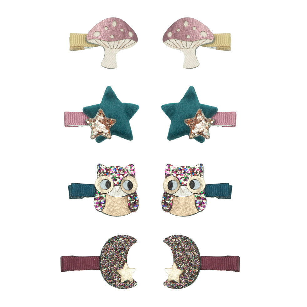 M & L Magical Owl Mini Clips