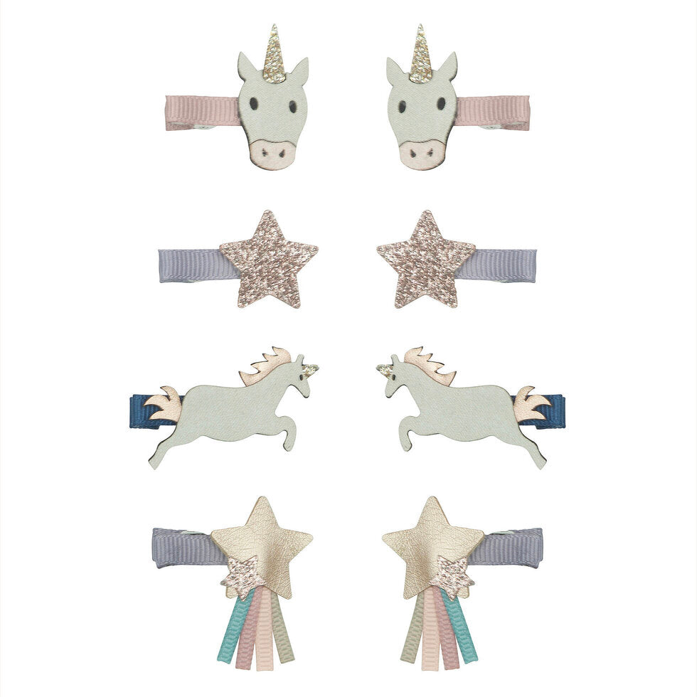 M & L Unicorn Mini Clips