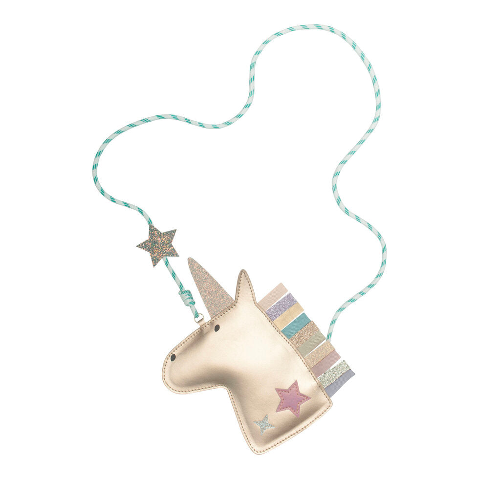 M & L Gold Unicorn Bag