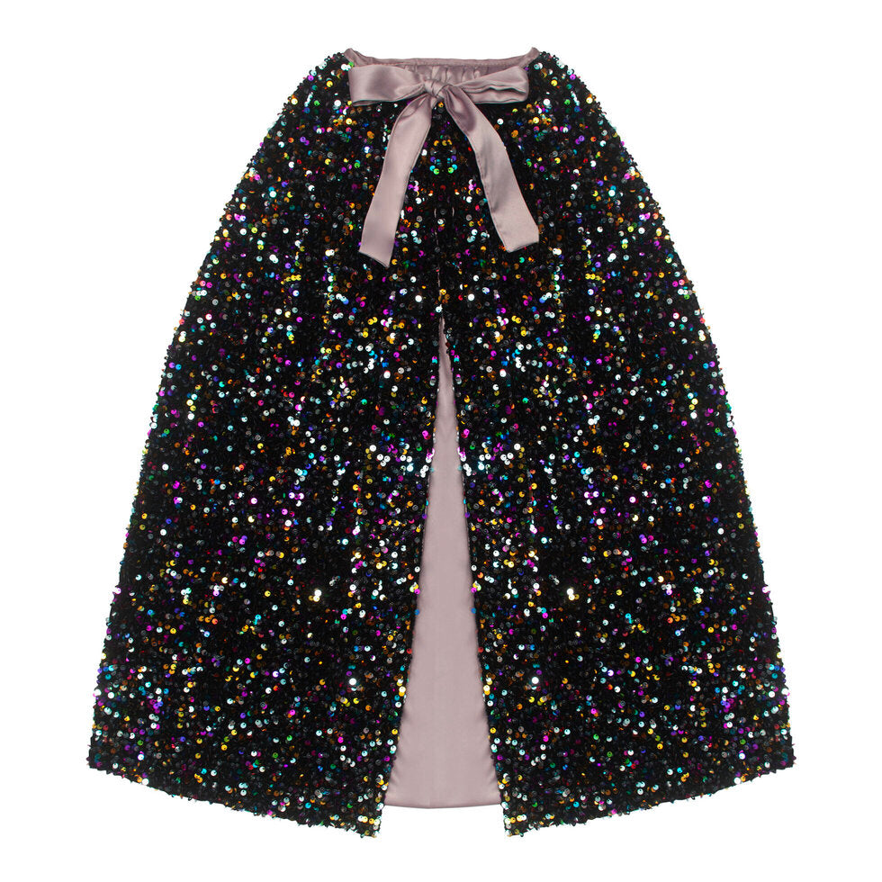 M & L Rainbow Dazzle Sequin Cape