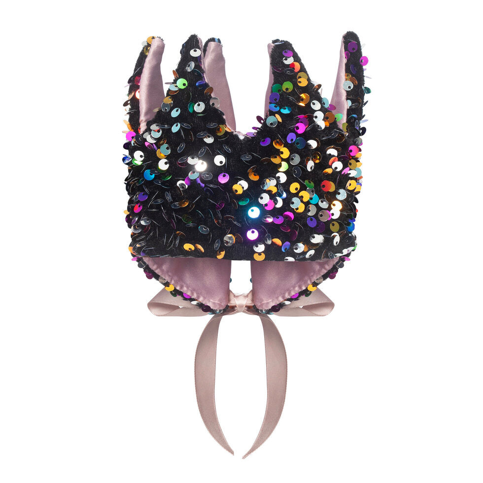 M & L Rainbow Dazzle Sequin Crown