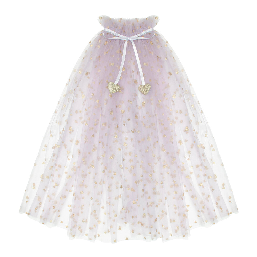 M & L Lilac Heart Cape