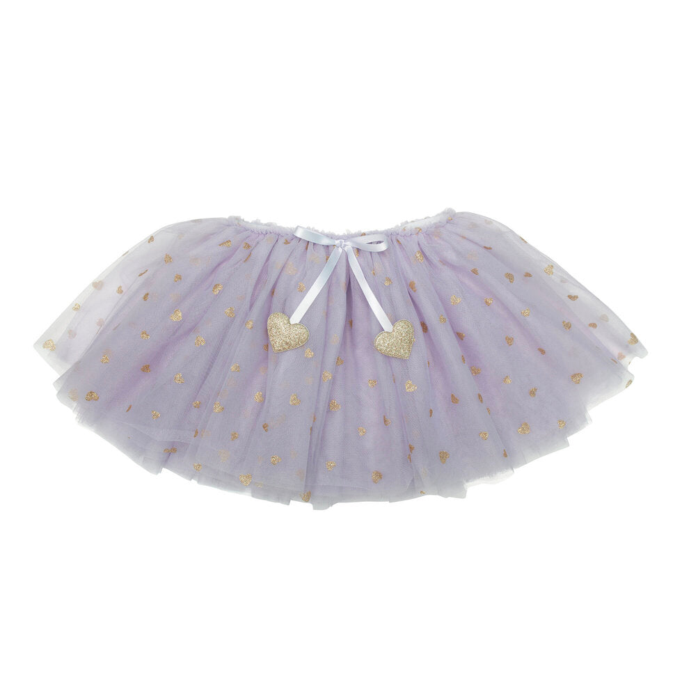 M & L Lilac Heart Tutu