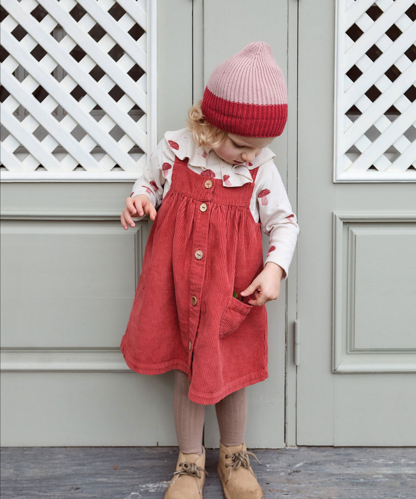 PU Corduroy Dress