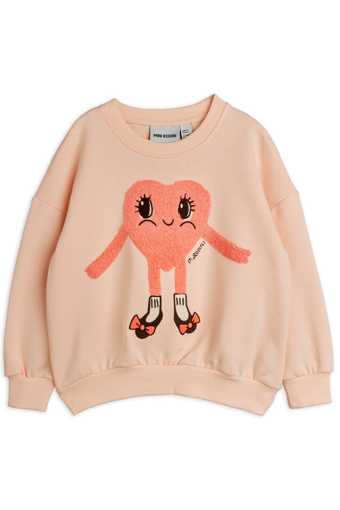 Heart In Shoes Chenille Sweatshirt