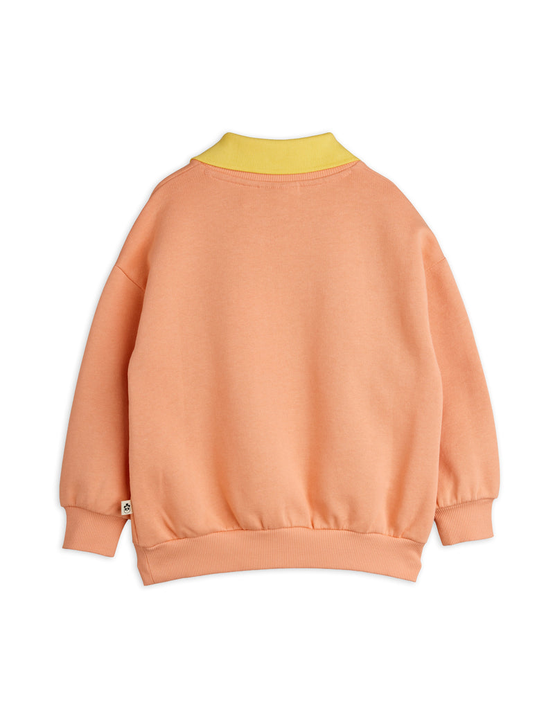 Heart EMB Collar Sweatshirt