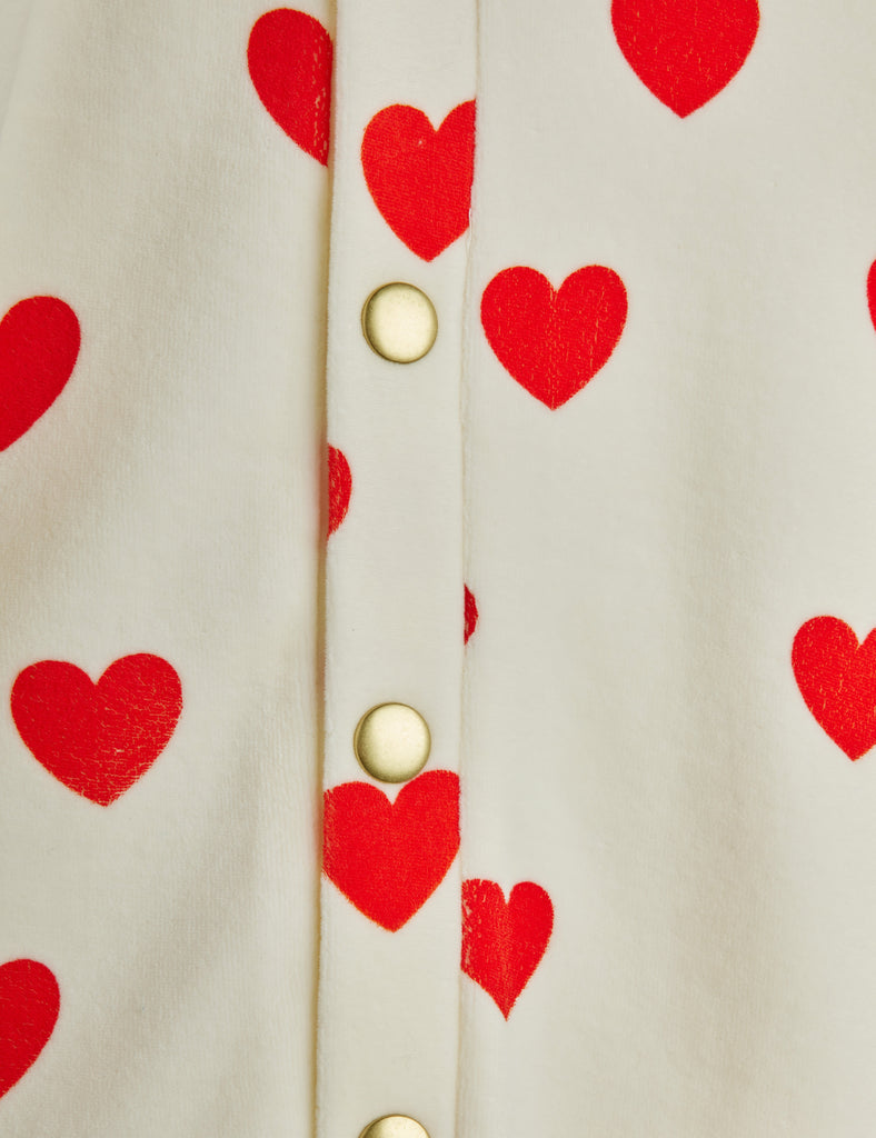 Hearts AOP Baby Jumpsuit