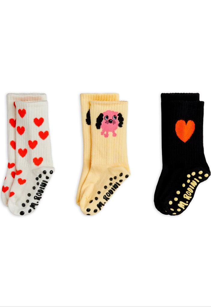 Doggie 3pk Anti-Slip Socks