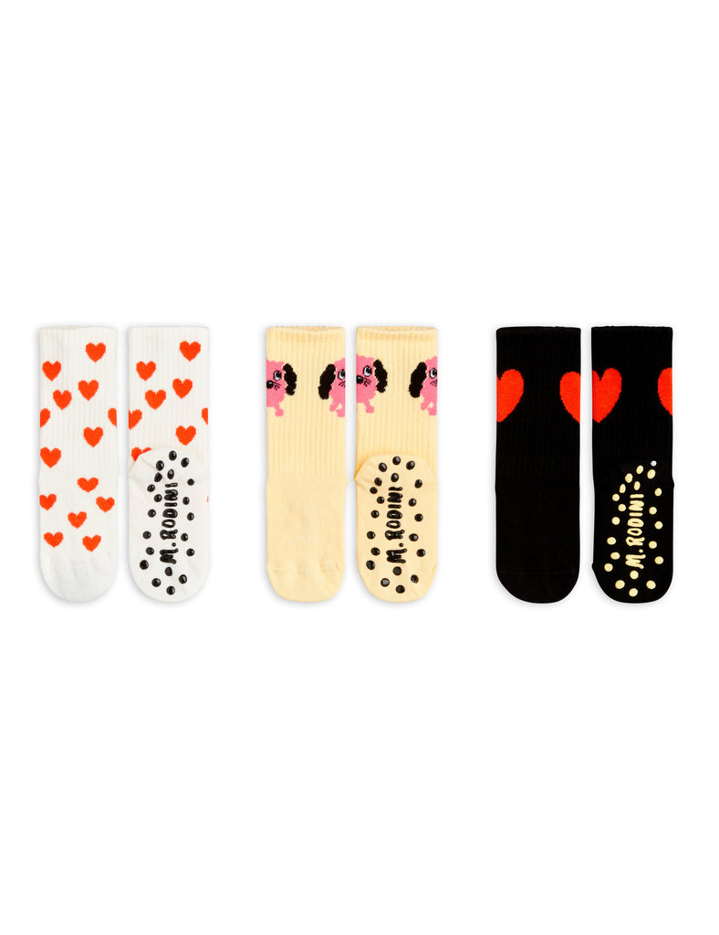 Doggie 3pk Anti-Slip Socks